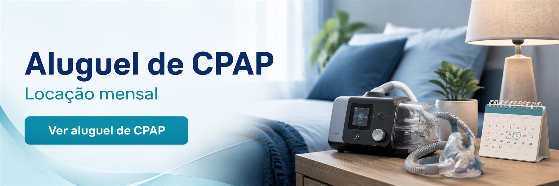 Aluguel de CPAP em Uberlândia: locação mensal na Pulmonar