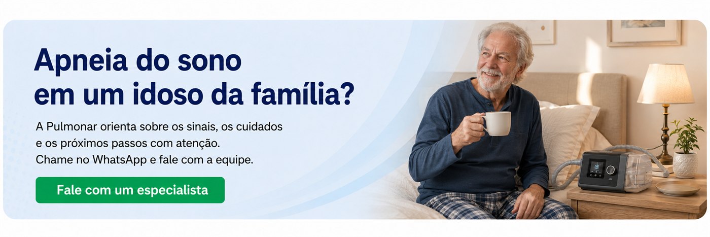 Apneia do sono em um idoso da família? Fale com um especialista da Pulmonar em UberlÃ¢ndia