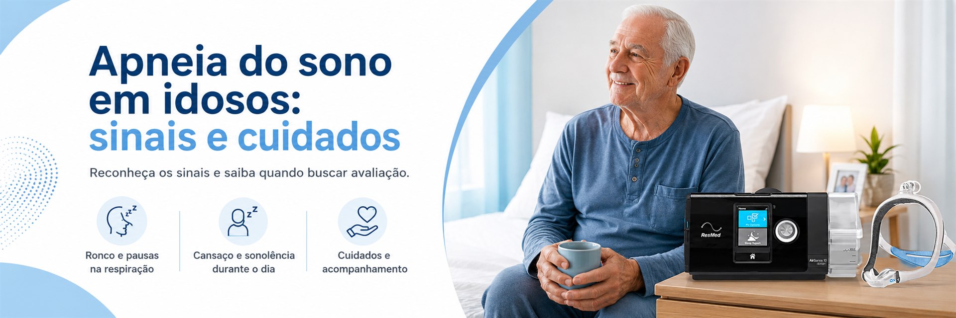 Apneia do sono em idosos: sinais e cuidados - Pulmonar Saude do Sono em Uberlandia