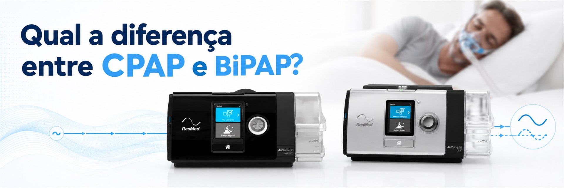 Qual a diferença entre CPAP e BiPAP? - Pulmonar Saude do Sono em Uberlandia