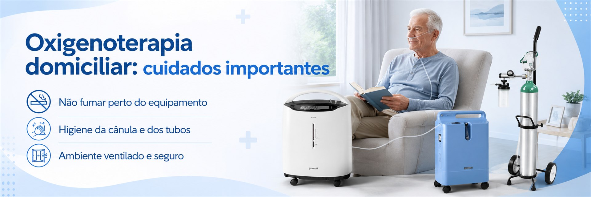 Oxigenoterapia domiciliar: cuidados importantes - Pulmonar Saude do Sono em Uberlandia