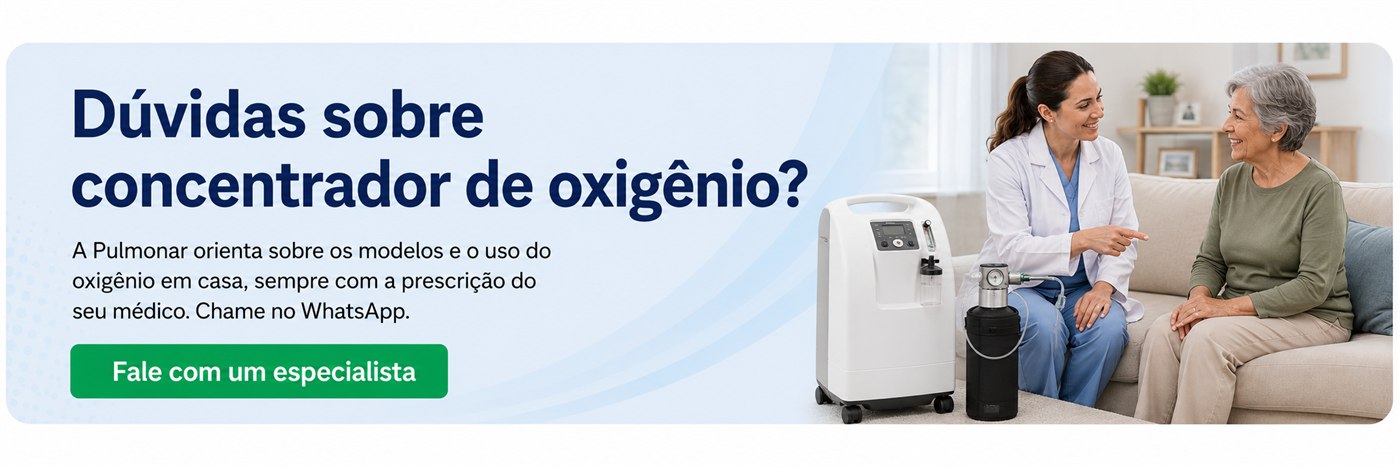 Dúvidas sobre concentrador de oxigênio? Fale com um especialista da Pulmonar em UberlÃ¢ndia