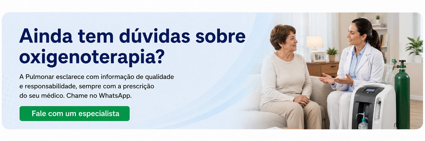 Ainda tem dúvidas sobre oxigenoterapia? Fale com um especialista da Pulmonar em UberlÃ¢ndia