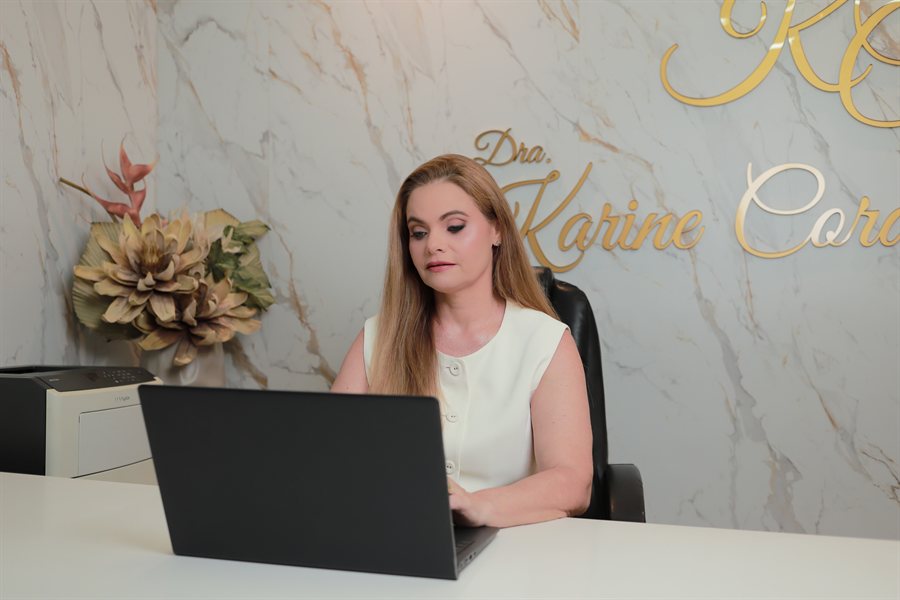 Dra. Karine Cordeiro, responsável técnica da Pulmonar em Uberlândia